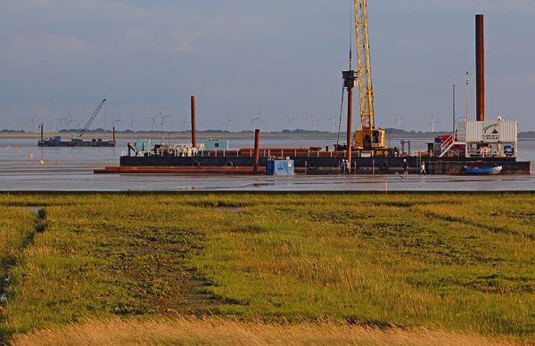 Offshore im Nationalpark